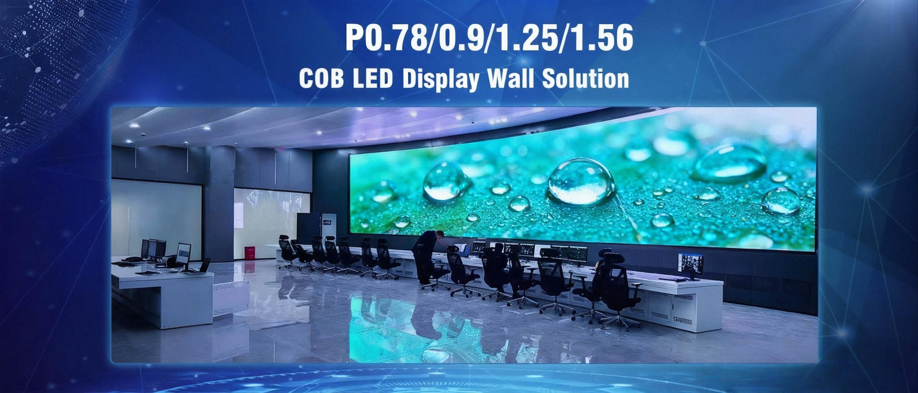 COB Indoor LED Display System for studio room or control room
